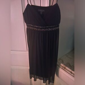 City triangles dress Black sequin Medium